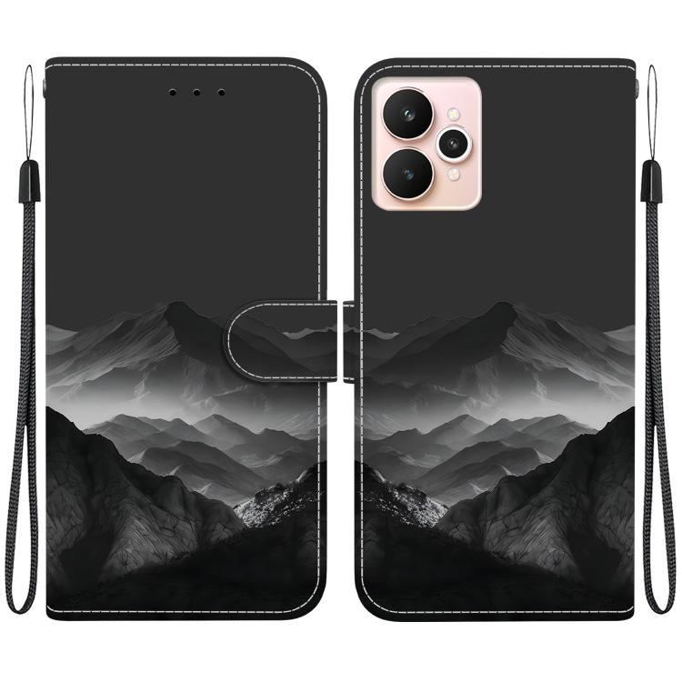 Crystal-Texture Painted Vegan Leather Phone Case, For Realme C100 / C100i 4G, For Realme 16 5G, For Realme 16 Pro+ 5G, For Realme 16 Pro 5G, For Realme Note 70T / 70 4G, For Realme 15T, For Realme 15 Pro / 15 5G, For Realme C75 / 14x                   ...