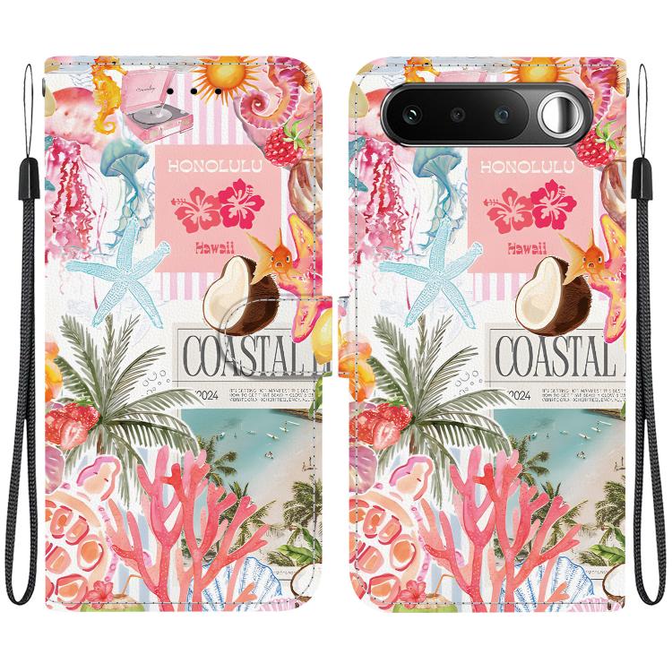 Crystal-Texture Painted Vegan Leather Phone Case, For Realme C100 / C100i 4G, For Realme 16 5G, For Realme 16 Pro+ 5G, For Realme 16 Pro 5G, For Realme Note 70T / 70 4G, For Realme 15T, For Realme 15 Pro / 15 5G, For Realme C75 / 14x                   ...