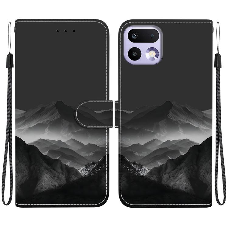 Crystal-Texture Painted Vegan Leather Phone Case, For Realme C100 / C100i 4G, For Realme 16 5G, For Realme 16 Pro+ 5G, For Realme 16 Pro 5G, For Realme Note 70T / 70 4G, For Realme 15T, For Realme 15 Pro / 15 5G, For Realme C75 / 14x                   ...