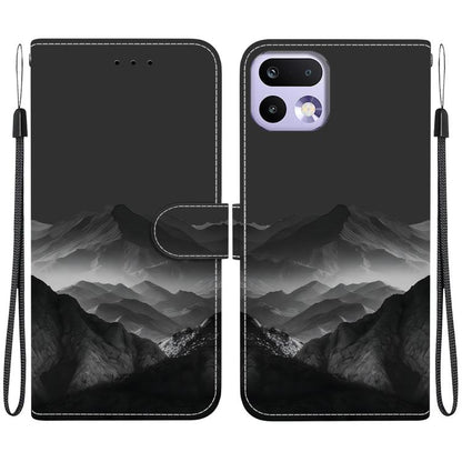 Crystal-Texture Painted Vegan Leather Phone Case, For Realme C100 / C100i 4G, For Realme 16 5G, For Realme 16 Pro+ 5G, For Realme 16 Pro 5G, For Realme Note 70T / 70 4G, For Realme 15T, For Realme 15 Pro / 15 5G, For Realme C75 / 14x                   ...