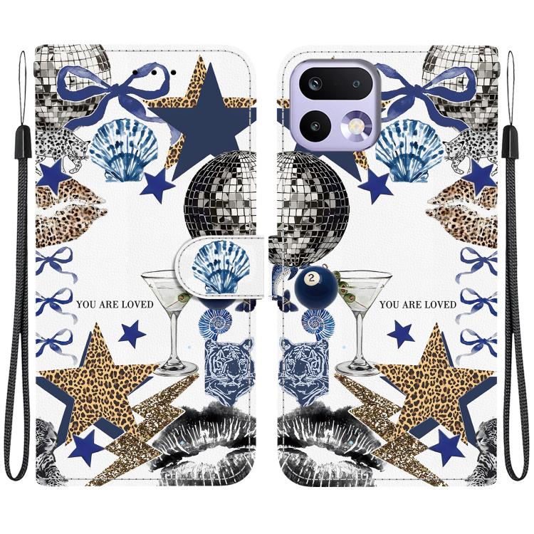 Crystal-Texture Painted Vegan Leather Phone Case, For Realme C100 / C100i 4G, For Realme 16 5G, For Realme 16 Pro+ 5G, For Realme 16 Pro 5G, For Realme Note 70T / 70 4G, For Realme 15T, For Realme 15 Pro / 15 5G, For Realme C75 / 14x                   ...