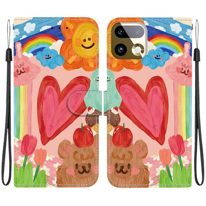 Crystal-Texture Painted Vegan Leather Phone Case, For Realme C100 / C100i 4G, For Realme 16 5G, For Realme 16 Pro+ 5G, For Realme 16 Pro 5G, For Realme Note 70T / 70 4G, For Realme 15T, For Realme 15 Pro / 15 5G, For Realme C75 / 14x                   ...