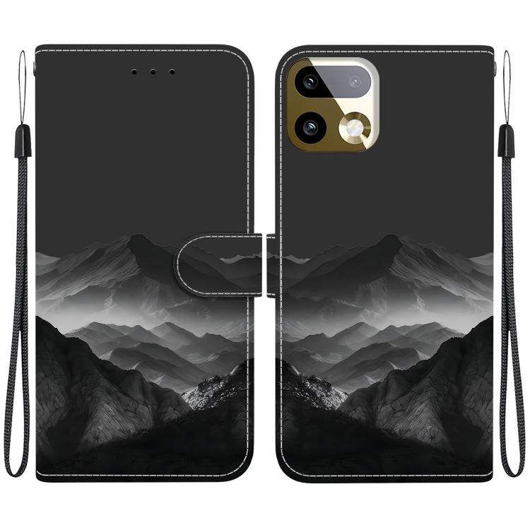 Crystal-Texture Painted Vegan Leather Phone Case, For Realme C100 / C100i 4G, For Realme 16 5G, For Realme 16 Pro+ 5G, For Realme 16 Pro 5G, For Realme Note 70T / 70 4G, For Realme 15T, For Realme 15 Pro / 15 5G, For Realme C75 / 14x                   ...