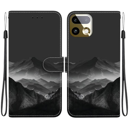 Crystal-Texture Painted Vegan Leather Phone Case, For Realme C100 / C100i 4G, For Realme 16 5G, For Realme 16 Pro+ 5G, For Realme 16 Pro 5G, For Realme Note 70T / 70 4G, For Realme 15T, For Realme 15 Pro / 15 5G, For Realme C75 / 14x                   ...