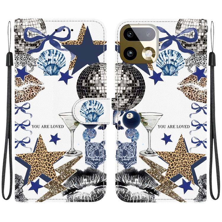 Crystal-Texture Painted Vegan Leather Phone Case, For Realme C100 / C100i 4G, For Realme 16 5G, For Realme 16 Pro+ 5G, For Realme 16 Pro 5G, For Realme Note 70T / 70 4G, For Realme 15T, For Realme 15 Pro / 15 5G, For Realme C75 / 14x                   ...