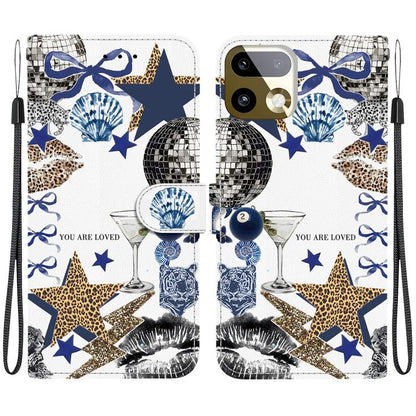 Crystal-Texture Painted Vegan Leather Phone Case, For Realme C100 / C100i 4G, For Realme 16 5G, For Realme 16 Pro+ 5G, For Realme 16 Pro 5G, For Realme Note 70T / 70 4G, For Realme 15T, For Realme 15 Pro / 15 5G, For Realme C75 / 14x                   ...