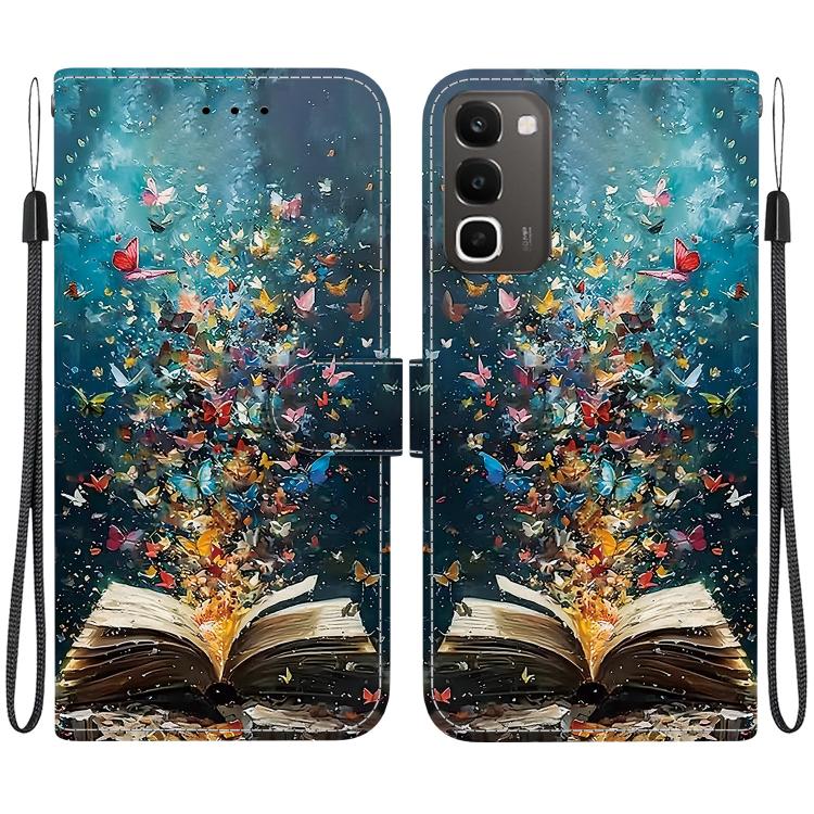 Crystal-Texture Painted Vegan Leather Phone Case, For Realme C100 / C100i 4G, For Realme 16 5G, For Realme 16 Pro+ 5G, For Realme 16 Pro 5G, For Realme Note 70T / 70 4G, For Realme 15T, For Realme 15 Pro / 15 5G, For Realme C75 / 14x                   ...
