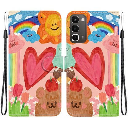 Crystal-Texture Painted Vegan Leather Phone Case, For Realme C100 / C100i 4G, For Realme 16 5G, For Realme 16 Pro+ 5G, For Realme 16 Pro 5G, For Realme Note 70T / 70 4G, For Realme 15T, For Realme 15 Pro / 15 5G, For Realme C75 / 14x                   ...
