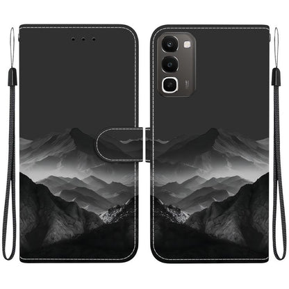 Crystal-Texture Painted Vegan Leather Phone Case, For Realme C100 / C100i 4G, For Realme 16 5G, For Realme 16 Pro+ 5G, For Realme 16 Pro 5G, For Realme Note 70T / 70 4G, For Realme 15T, For Realme 15 Pro / 15 5G, For Realme C75 / 14x                   ...