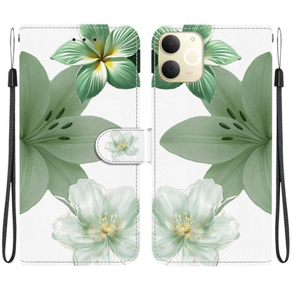 Crystal-Texture Painted Vegan Leather Phone Case, For Realme C100 / C100i 4G, For Realme 16 5G, For Realme 16 Pro+ 5G, For Realme 16 Pro 5G, For Realme Note 70T / 70 4G, For Realme 15T, For Realme 15 Pro / 15 5G, For Realme C75 / 14x                   ...
