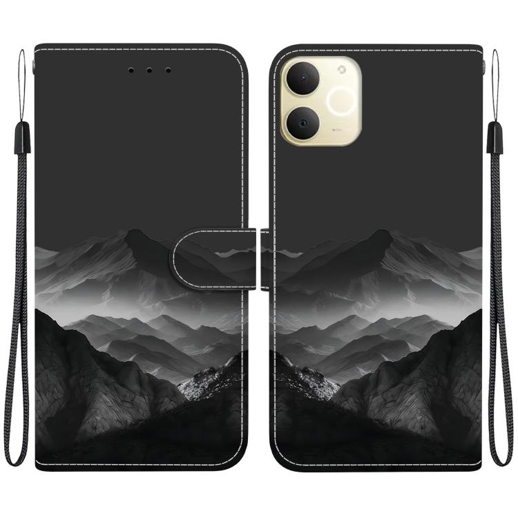 Crystal-Texture Painted Vegan Leather Phone Case, For Realme C100 / C100i 4G, For Realme 16 5G, For Realme 16 Pro+ 5G, For Realme 16 Pro 5G, For Realme Note 70T / 70 4G, For Realme 15T, For Realme 15 Pro / 15 5G, For Realme C75 / 14x                   ...
