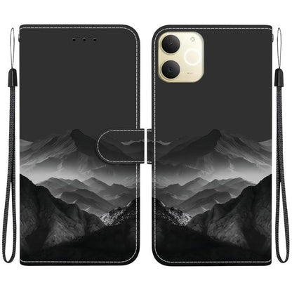 Crystal-Texture Painted Vegan Leather Phone Case, For Realme C100 / C100i 4G, For Realme 16 5G, For Realme 16 Pro+ 5G, For Realme 16 Pro 5G, For Realme Note 70T / 70 4G, For Realme 15T, For Realme 15 Pro / 15 5G, For Realme C75 / 14x                   ...