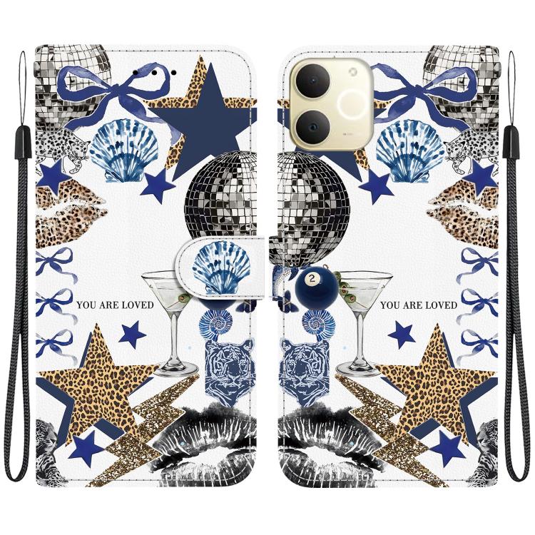 Crystal-Texture Painted Vegan Leather Phone Case, For Realme C100 / C100i 4G, For Realme 16 5G, For Realme 16 Pro+ 5G, For Realme 16 Pro 5G, For Realme Note 70T / 70 4G, For Realme 15T, For Realme 15 Pro / 15 5G, For Realme C75 / 14x                   ...