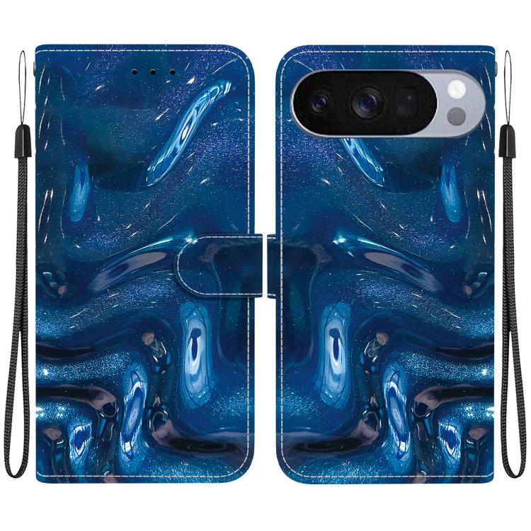 Crystal-Texture Painted Vegan Leather Phone Case, For Google Pixel 11 Pro XL / 10 Pro XL, For Google Pixel 11 / 11 Pro / 10 Pro, For Google Pixel 10a, For Google Pixel 9a, For Google Pixel 8a, For Google Pixel 8 Pro, For Google Pixel 8                 ...