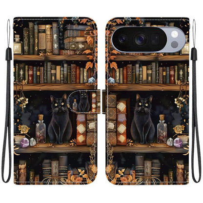 Crystal-Texture Painted Vegan Leather Phone Case, For Google Pixel 11 Pro XL / 10 Pro XL, For Google Pixel 11 / 11 Pro / 10 Pro, For Google Pixel 10a, For Google Pixel 9a, For Google Pixel 8a, For Google Pixel 8 Pro, For Google Pixel 8                 ...