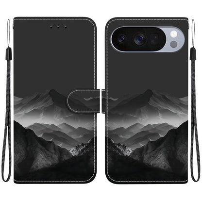 Crystal-Texture Painted Vegan Leather Phone Case, For Google Pixel 11 Pro XL / 10 Pro XL, For Google Pixel 11 / 11 Pro / 10 Pro, For Google Pixel 10a, For Google Pixel 9a, For Google Pixel 8a, For Google Pixel 8 Pro, For Google Pixel 8                 ...