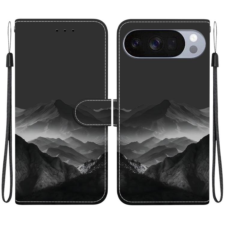 Crystal-Texture Painted Vegan Leather Phone Case, For Google Pixel 11 Pro XL / 10 Pro XL, For Google Pixel 11 / 11 Pro / 10 Pro, For Google Pixel 10a, For Google Pixel 9a, For Google Pixel 8a, For Google Pixel 8 Pro, For Google Pixel 8                 ...