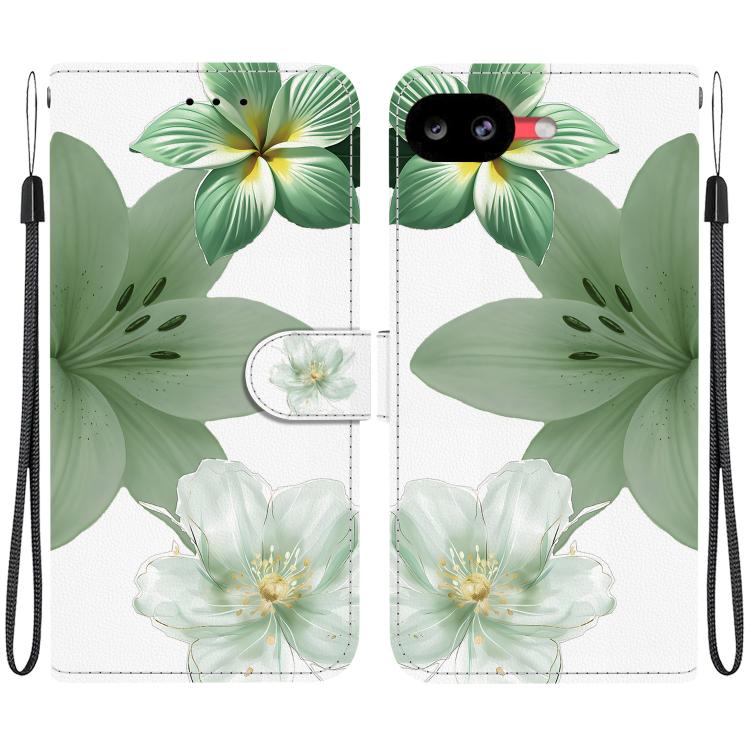 Crystal-Texture Painted Vegan Leather Phone Case, For Google Pixel 11 Pro XL / 10 Pro XL, For Google Pixel 11 / 11 Pro / 10 Pro, For Google Pixel 10a, For Google Pixel 9a, For Google Pixel 8a, For Google Pixel 8 Pro, For Google Pixel 8                 ...