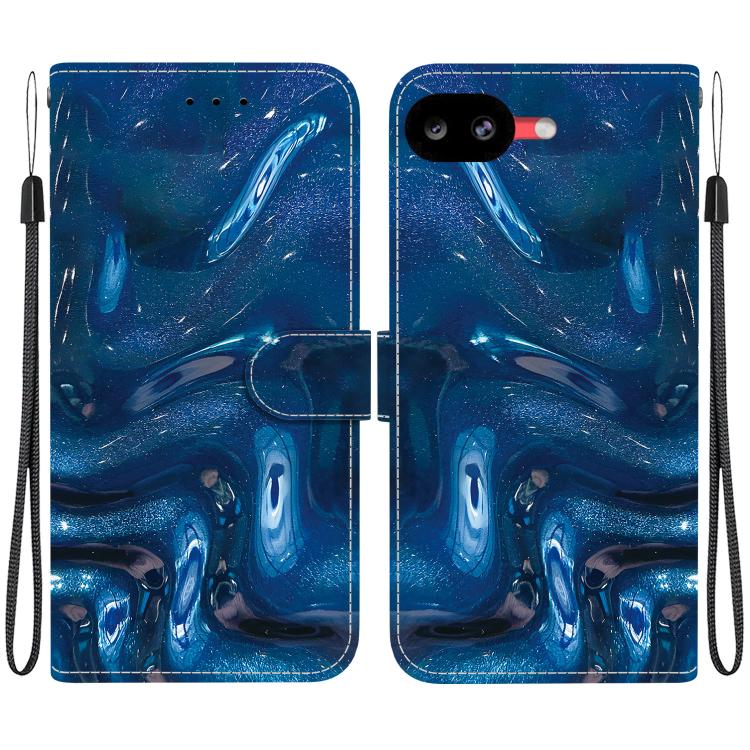 Crystal-Texture Painted Vegan Leather Phone Case, For Google Pixel 11 Pro XL / 10 Pro XL, For Google Pixel 11 / 11 Pro / 10 Pro, For Google Pixel 10a, For Google Pixel 9a, For Google Pixel 8a, For Google Pixel 8 Pro, For Google Pixel 8                 ...