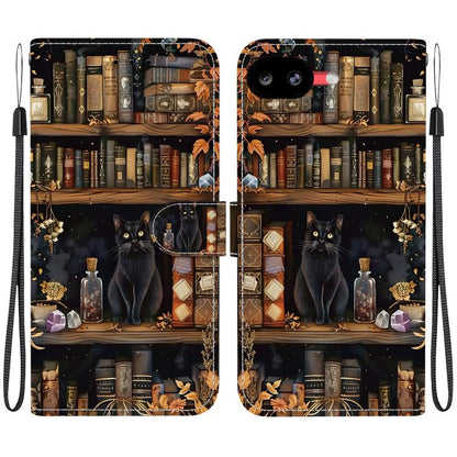 Crystal-Texture Painted Vegan Leather Phone Case, For Google Pixel 11 Pro XL / 10 Pro XL, For Google Pixel 11 / 11 Pro / 10 Pro, For Google Pixel 10a, For Google Pixel 9a, For Google Pixel 8a, For Google Pixel 8 Pro, For Google Pixel 8                 ...