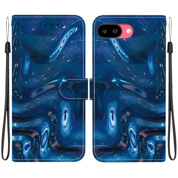 Crystal-Texture Painted Vegan Leather Phone Case, For Google Pixel 11 Pro XL / 10 Pro XL, For Google Pixel 11 / 11 Pro / 10 Pro, For Google Pixel 10a, For Google Pixel 9a, For Google Pixel 8a, For Google Pixel 8 Pro, For Google Pixel 8                 ...