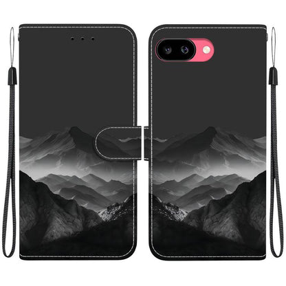 Crystal-Texture Painted Vegan Leather Phone Case, For Google Pixel 11 Pro XL / 10 Pro XL, For Google Pixel 11 / 11 Pro / 10 Pro, For Google Pixel 10a, For Google Pixel 9a, For Google Pixel 8a, For Google Pixel 8 Pro, For Google Pixel 8                 ...
