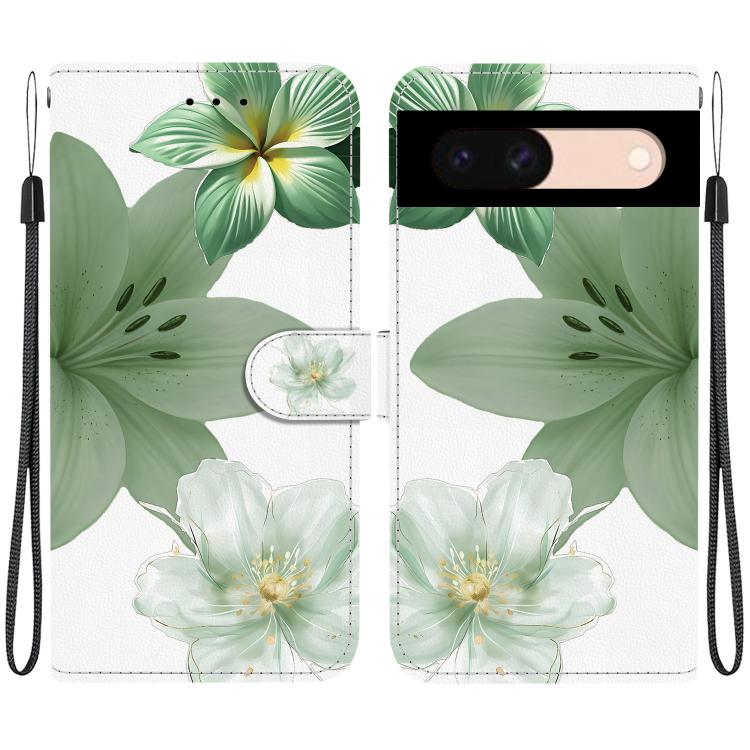 Crystal-Texture Painted Vegan Leather Phone Case, For Google Pixel 11 Pro XL / 10 Pro XL, For Google Pixel 11 / 11 Pro / 10 Pro, For Google Pixel 10a, For Google Pixel 9a, For Google Pixel 8a, For Google Pixel 8 Pro, For Google Pixel 8                 ...