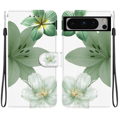 Crystal-Texture Painted Vegan Leather Phone Case, For Google Pixel 11 Pro XL / 10 Pro XL, For Google Pixel 11 / 11 Pro / 10 Pro, For Google Pixel 10a, For Google Pixel 9a, For Google Pixel 8a, For Google Pixel 8 Pro, For Google Pixel 8                 ...