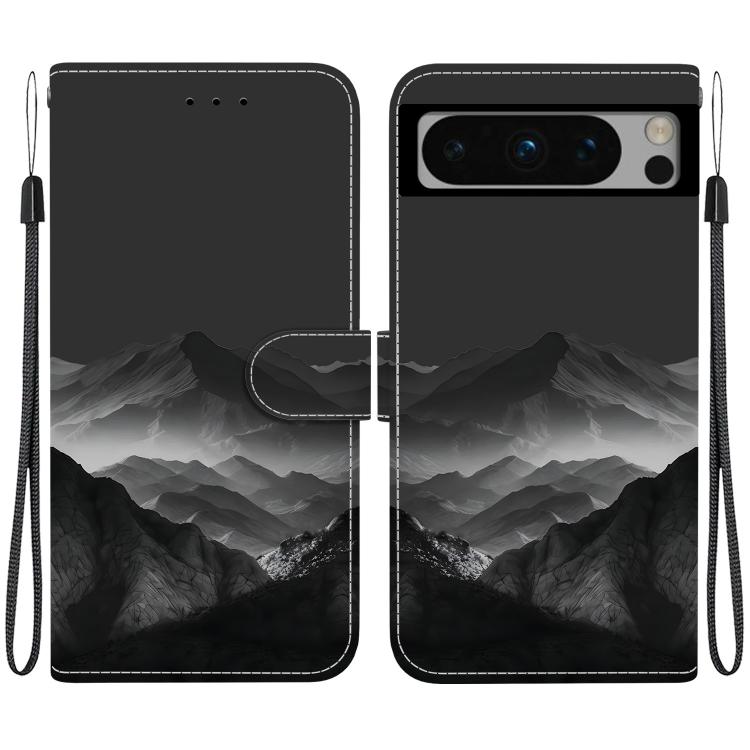 Crystal-Texture Painted Vegan Leather Phone Case, For Google Pixel 11 Pro XL / 10 Pro XL, For Google Pixel 11 / 11 Pro / 10 Pro, For Google Pixel 10a, For Google Pixel 9a, For Google Pixel 8a, For Google Pixel 8 Pro, For Google Pixel 8                 ...