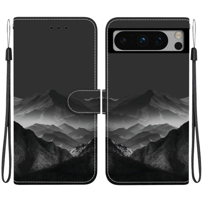 Crystal-Texture Painted Vegan Leather Phone Case, For Google Pixel 11 Pro XL / 10 Pro XL, For Google Pixel 11 / 11 Pro / 10 Pro, For Google Pixel 10a, For Google Pixel 9a, For Google Pixel 8a, For Google Pixel 8 Pro, For Google Pixel 8                 ...