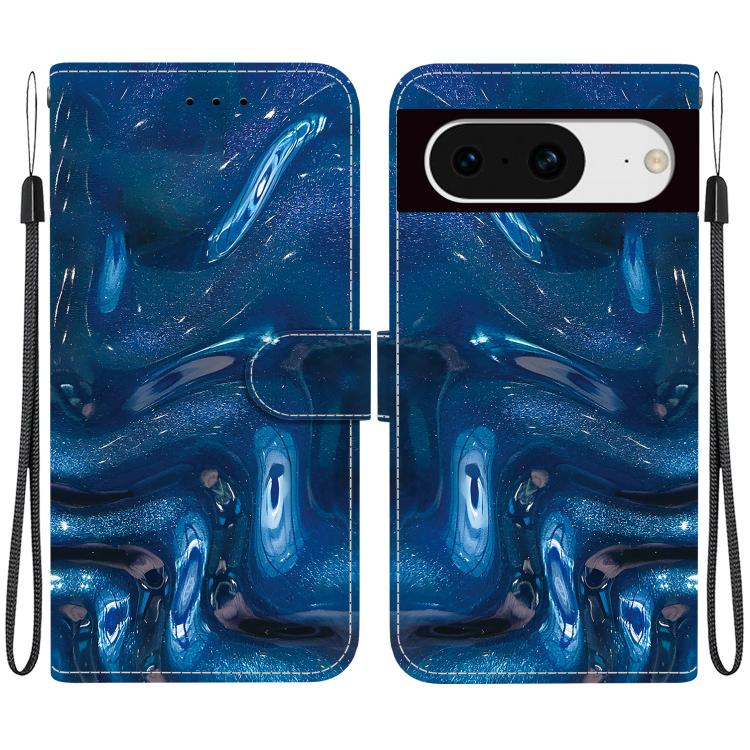 Crystal-Texture Painted Vegan Leather Phone Case, For Google Pixel 11 Pro XL / 10 Pro XL, For Google Pixel 11 / 11 Pro / 10 Pro, For Google Pixel 10a, For Google Pixel 9a, For Google Pixel 8a, For Google Pixel 8 Pro, For Google Pixel 8                 ...