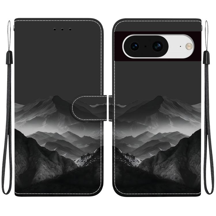 Crystal-Texture Painted Vegan Leather Phone Case, For Google Pixel 11 Pro XL / 10 Pro XL, For Google Pixel 11 / 11 Pro / 10 Pro, For Google Pixel 10a, For Google Pixel 9a, For Google Pixel 8a, For Google Pixel 8 Pro, For Google Pixel 8                 ...