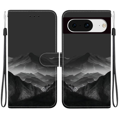 Crystal-Texture Painted Vegan Leather Phone Case, For Google Pixel 11 Pro XL / 10 Pro XL, For Google Pixel 11 / 11 Pro / 10 Pro, For Google Pixel 10a, For Google Pixel 9a, For Google Pixel 8a, For Google Pixel 8 Pro, For Google Pixel 8                 ...