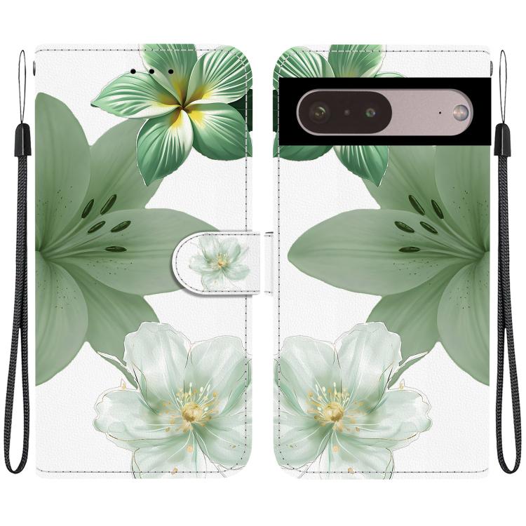 Crystal-Texture Painted Vegan Leather Phone Case, For Google Pixel 11 Pro XL / 10 Pro XL, For Google Pixel 11 / 11 Pro / 10 Pro, For Google Pixel 10a, For Google Pixel 9a, For Google Pixel 8a, For Google Pixel 8 Pro, For Google Pixel 8                 ...