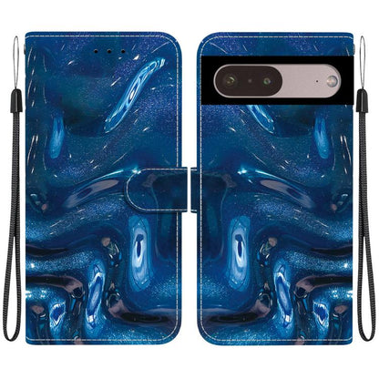 Crystal-Texture Painted Vegan Leather Phone Case, For Google Pixel 11 Pro XL / 10 Pro XL, For Google Pixel 11 / 11 Pro / 10 Pro, For Google Pixel 10a, For Google Pixel 9a, For Google Pixel 8a, For Google Pixel 8 Pro, For Google Pixel 8                 ...