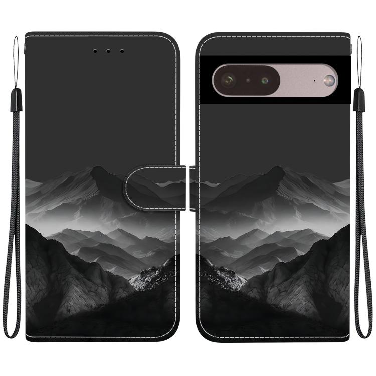 Crystal-Texture Painted Vegan Leather Phone Case, For Google Pixel 11 Pro XL / 10 Pro XL, For Google Pixel 11 / 11 Pro / 10 Pro, For Google Pixel 10a, For Google Pixel 9a, For Google Pixel 8a, For Google Pixel 8 Pro, For Google Pixel 8                 ...