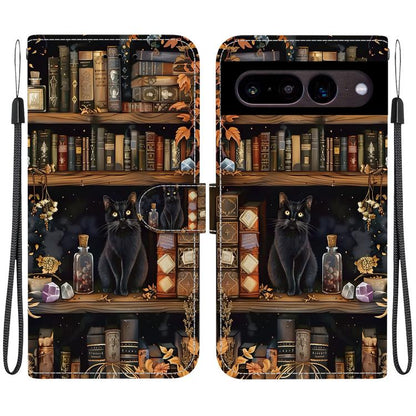Crystal-Texture Painted Vegan Leather Phone Case, For Google Pixel 11 Pro XL / 10 Pro XL, For Google Pixel 11 / 11 Pro / 10 Pro, For Google Pixel 10a, For Google Pixel 9a, For Google Pixel 8a, For Google Pixel 8 Pro, For Google Pixel 8                 ...