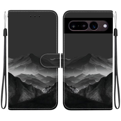 Crystal-Texture Painted Vegan Leather Phone Case, For Google Pixel 11 Pro XL / 10 Pro XL, For Google Pixel 11 / 11 Pro / 10 Pro, For Google Pixel 10a, For Google Pixel 9a, For Google Pixel 8a, For Google Pixel 8 Pro, For Google Pixel 8                 ...