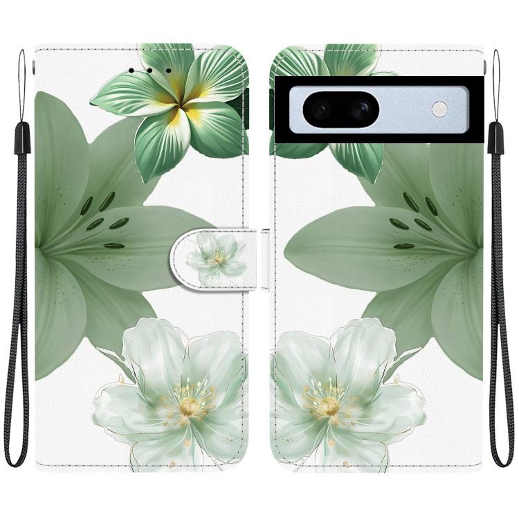 Crystal-Texture Painted Vegan Leather Phone Case, For Google Pixel 11 Pro XL / 10 Pro XL, For Google Pixel 11 / 11 Pro / 10 Pro, For Google Pixel 10a, For Google Pixel 9a, For Google Pixel 8a, For Google Pixel 8 Pro, For Google Pixel 8                 ...