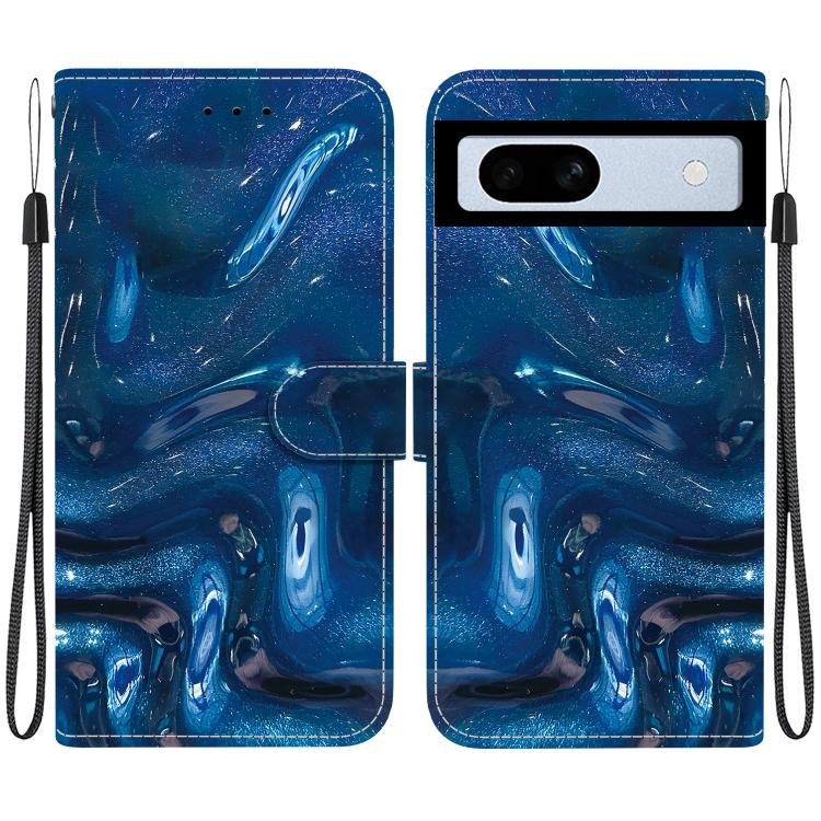 Crystal-Texture Painted Vegan Leather Phone Case, For Google Pixel 11 Pro XL / 10 Pro XL, For Google Pixel 11 / 11 Pro / 10 Pro, For Google Pixel 10a, For Google Pixel 9a, For Google Pixel 8a, For Google Pixel 8 Pro, For Google Pixel 8                 ...