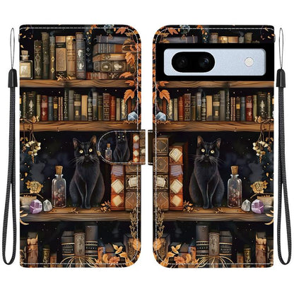 Crystal-Texture Painted Vegan Leather Phone Case, For Google Pixel 11 Pro XL / 10 Pro XL, For Google Pixel 11 / 11 Pro / 10 Pro, For Google Pixel 10a, For Google Pixel 9a, For Google Pixel 8a, For Google Pixel 8 Pro, For Google Pixel 8                 ...