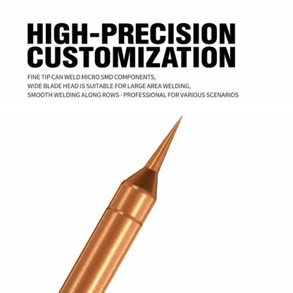 LUOWEI LW-C210-F C210 Series Fine Spot Welding and Drag Welding Soldering Iron Tip