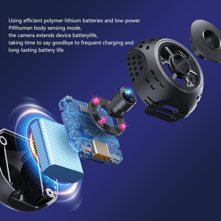 V380-Q3 600mAh 1080P 2MP HD Mini Camera, V380-Q3