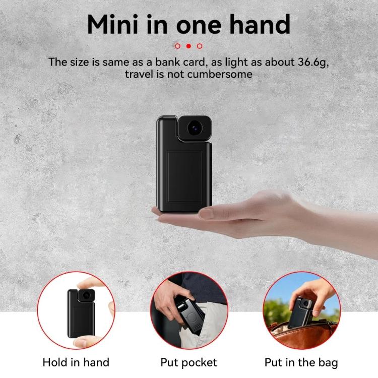 V380-Q6 1000mAh 1080P 2MP HD Mini Camera, V380-Q6
