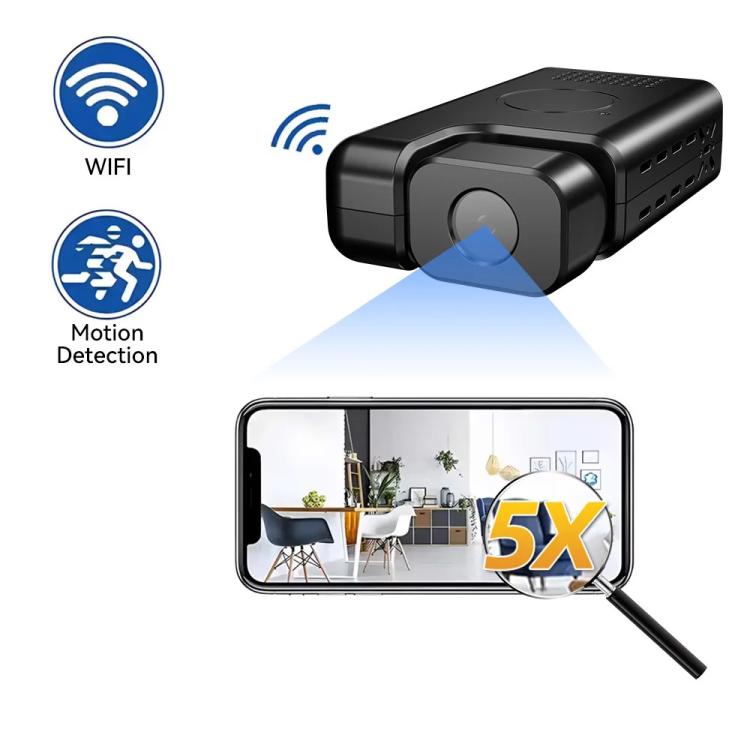 V380-Q6 1000mAh 1080P 2MP HD Mini Camera, V380-Q6