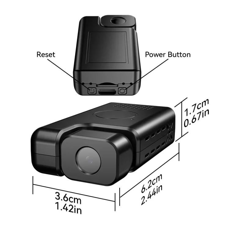 V380-Q6 1000mAh 1080P 2MP HD Mini Camera, V380-Q6