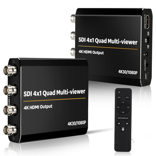 NK-H14  3G SDI 4x1 4K30 Multi-Viewer with HDMI Output, NK-H14
