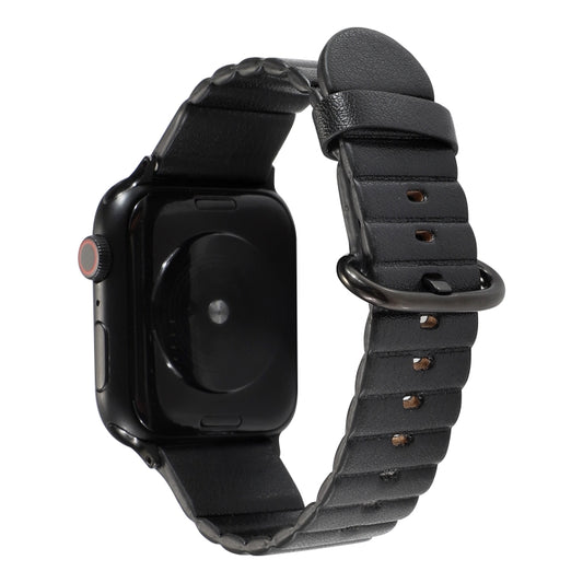 Loop Stripes Replacement Strap Watchband with Iron Buckle, For Apple Watch Series 7  41mm / & 6 & SE & 5 & 4 40mm, For Apple Watch Series  7  45mm / & 6 & SE & 5 & 4 44mm