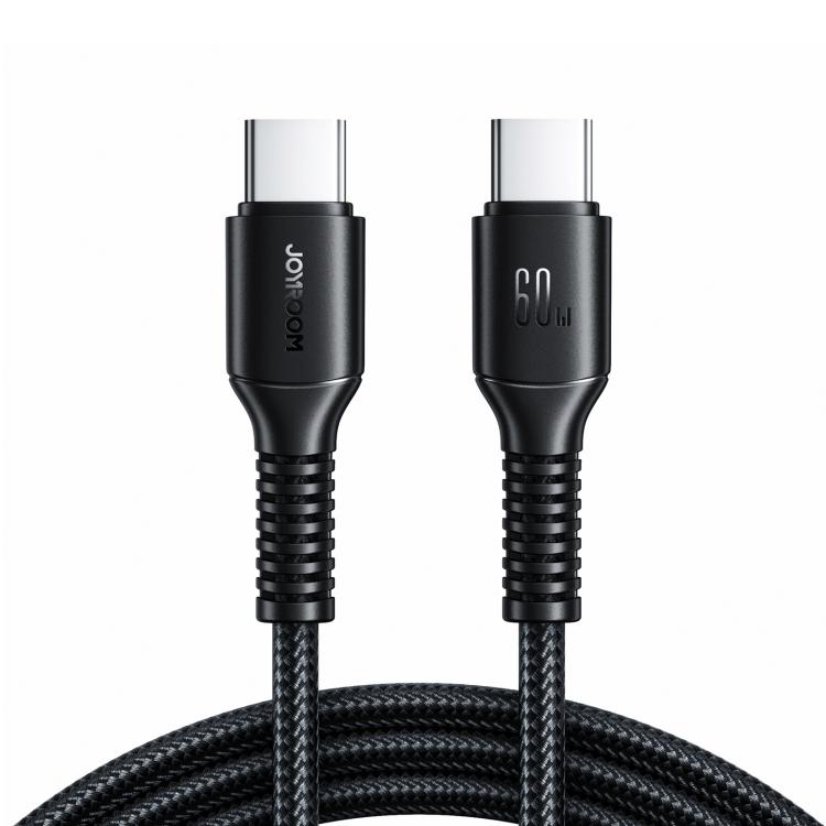 JOYROOM S-A9U Long-Lasting Series Type-C to Type-C 60W Fast Charging Data Cable, Length: 1m, Type-C to Type-C