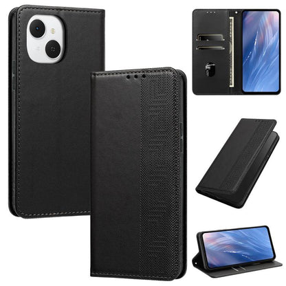 Embossed Meander Pattern RFID Vegan Leather Phone Case, For Tecno Spark Go 2024 / Spark 20 4G, For Tecno Camon 50 Pro 4G / 5G, For Tecno Spark 50 5G, For Tecno Spark 50 4G, For Tecno Camon 50 4G, For Tecno Spark Go 3, For Tecno Spark Go 2025 / Spark 40...